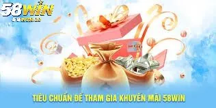 Khuyến Mãi 58WIN 1 Khuyến mãi 58WIN hứa hẹn mang đến cho người tham gia những trải nghiệm hấp dẫn