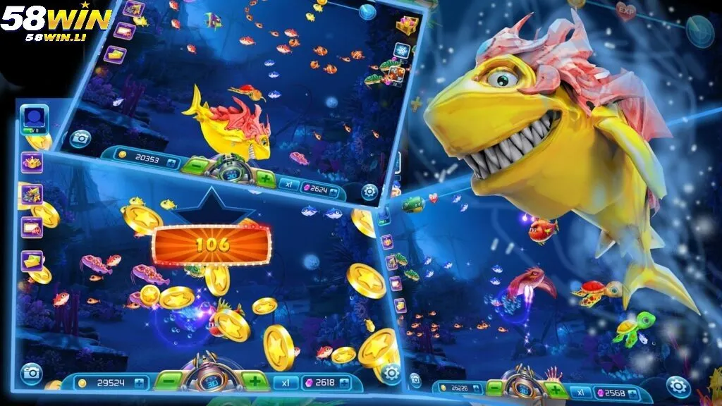 Bắn Cá Thần Tài Đỉnh Cao Của Giải Trí Tại 58win 2 Bắn cá Thần Tài thu hút nhiều tân thủ tham gia